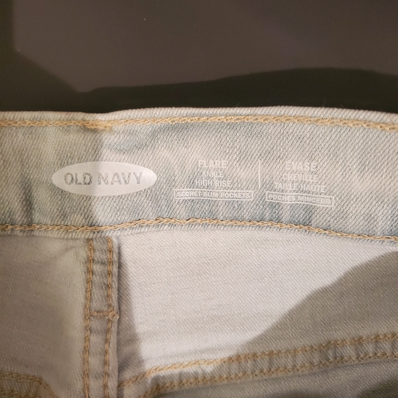NWOT Old Navy flare ankle high rise jeans - Picture 9 of 11